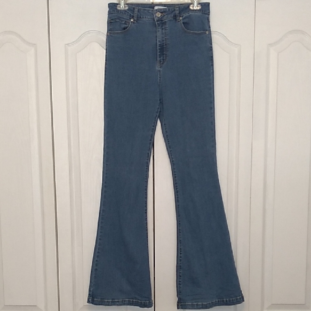 Forever 21 Blue Flare Jeans